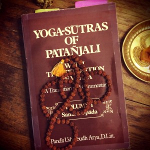 Yoga Sutras and Mala
